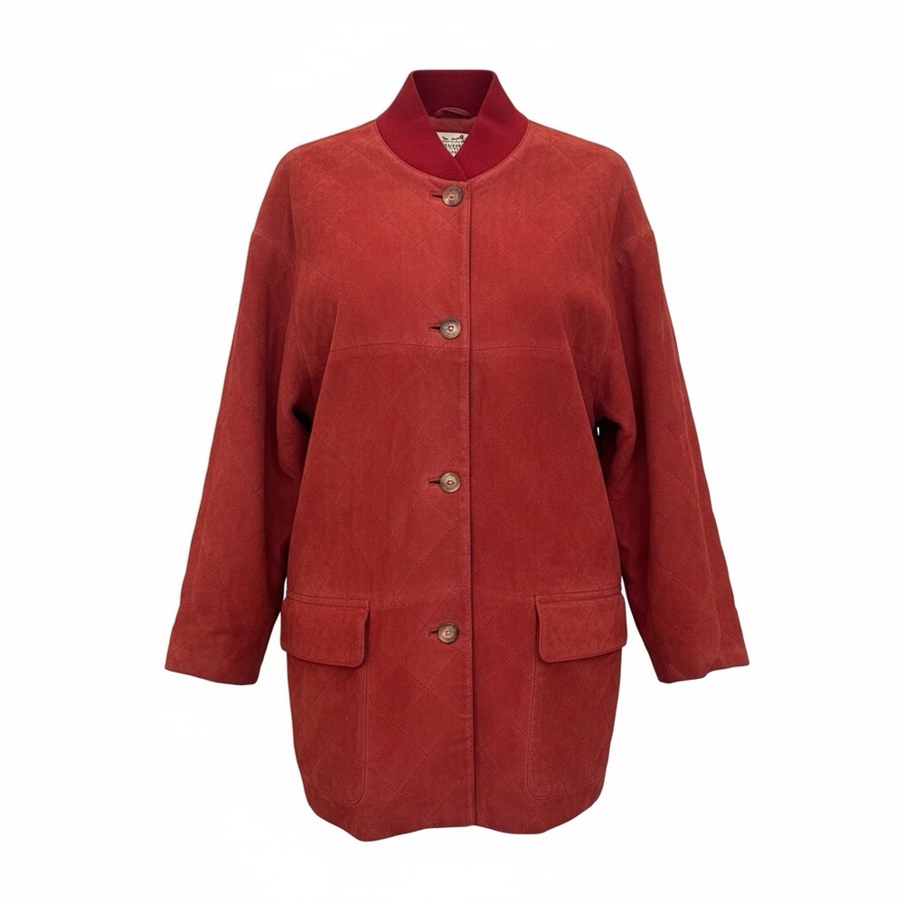 Hermes vintage suede jacket